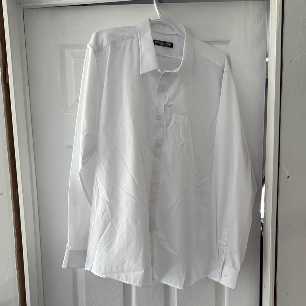 White Dress Shirt Classic Formal Attire
